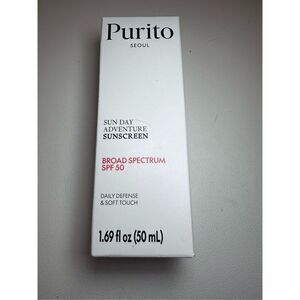 PURITO Sun Day Adventure Korean Sunscreen SPF 50 1.69 oz